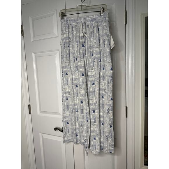 Splendid Lawson turquoise floral print pants Small NWT MSRP $168 - Picture 4 of 6